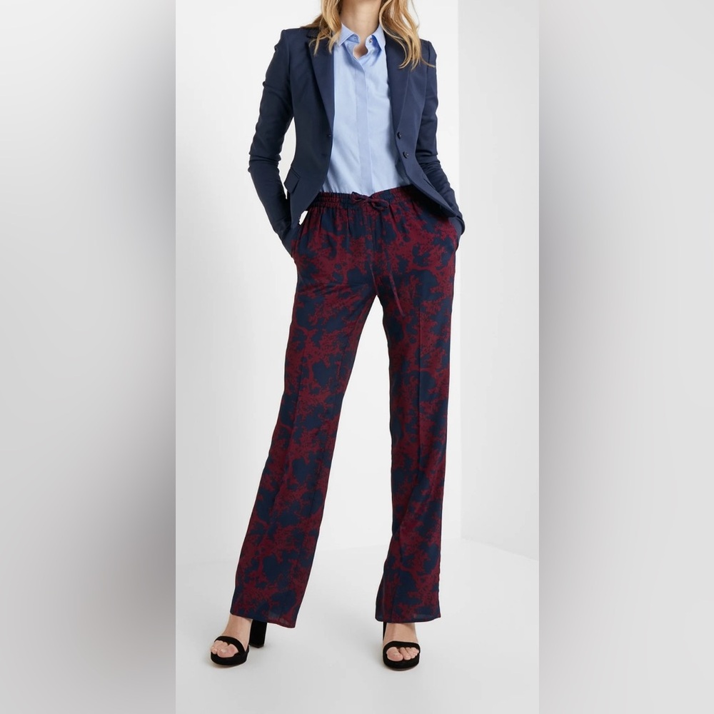 PATRIZIA PEPE Navy Extra long sleeve stretch blazer size 38 new 2 button